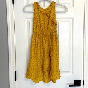 Carters sleeveless ruffle dress size 7